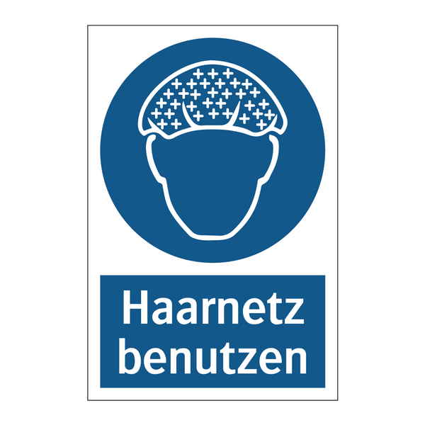 Haarnetz benutzen