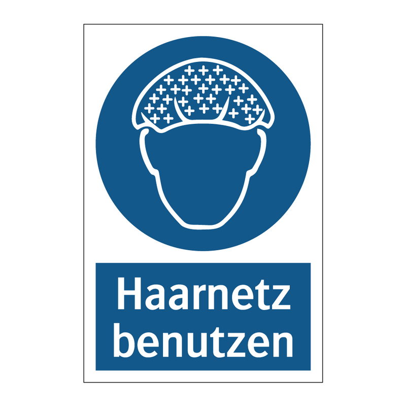 Haarnetz benutzen