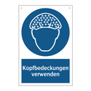 Kopfbedeckungen verwenden