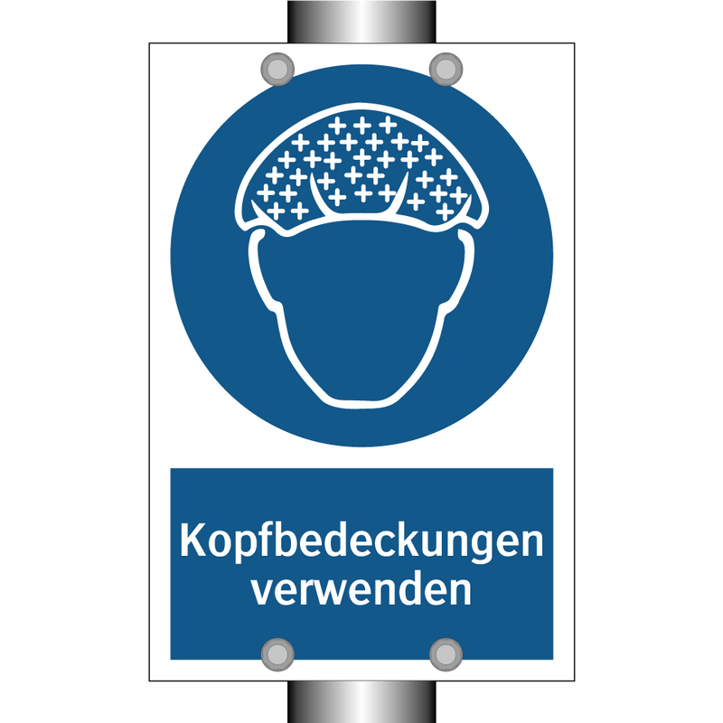 Kopfbedeckungen verwenden