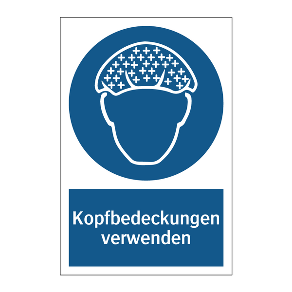 Kopfbedeckungen verwenden