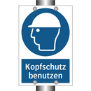 Kopfschutz benutzen