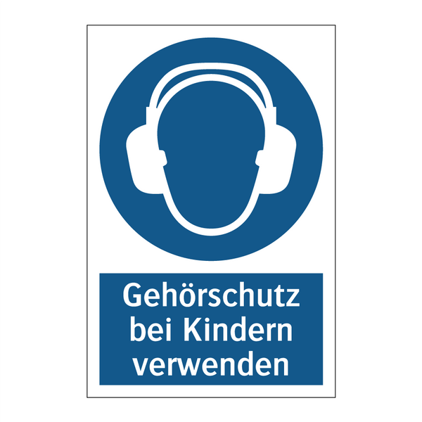 Gehörschutz bei Kindern verwenden