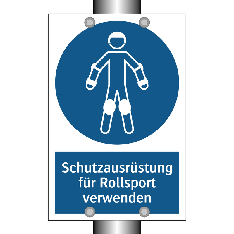Schutzausrüstung für Rollsport verwenden