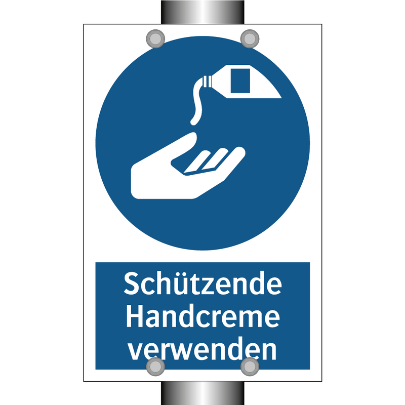 Schützende Handcreme verwenden
