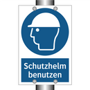 Schutzhelm benutzen