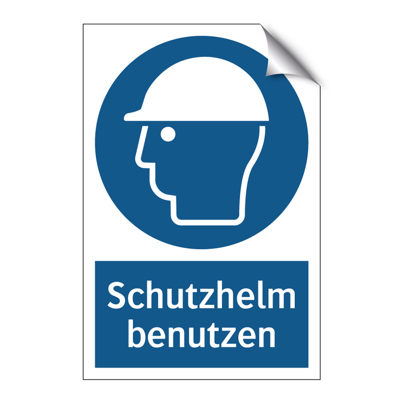 Schutzhelm benutzen