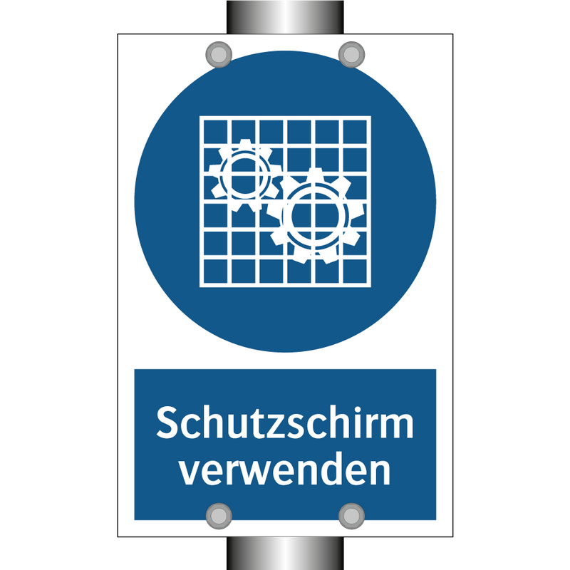 Schutzschirm verwenden