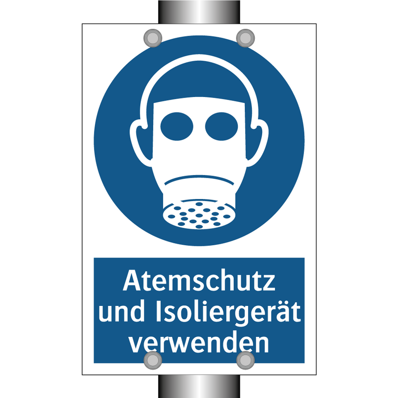 Atemschutz und Isoliergerät verwenden