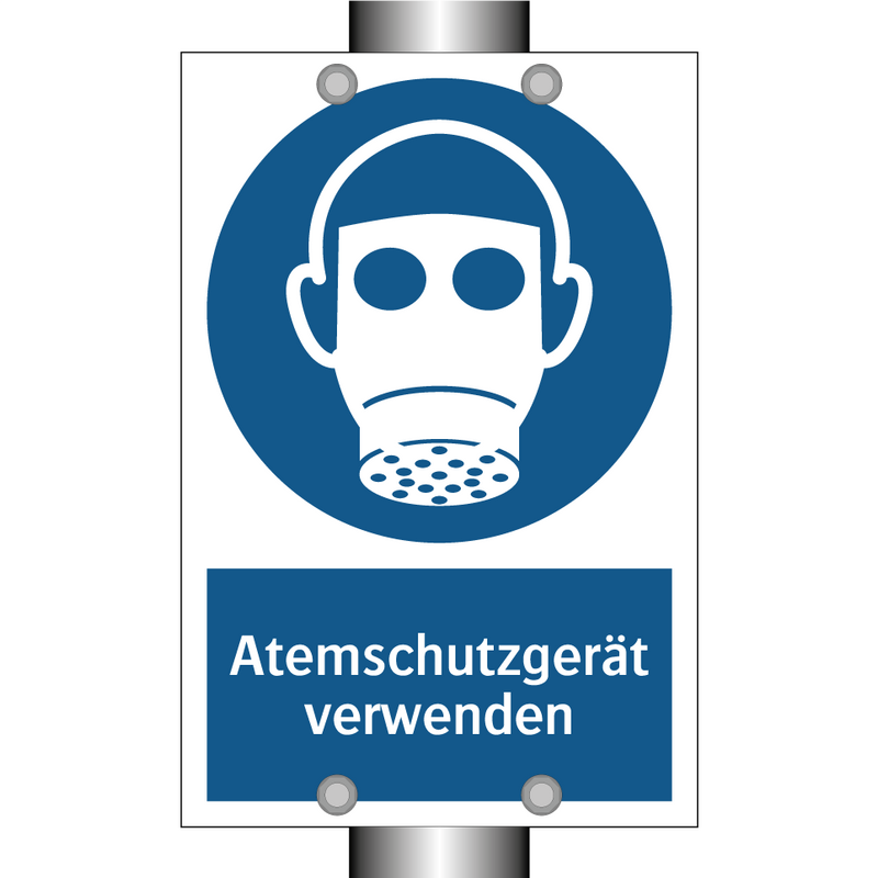 Atemschutzgerät verwenden