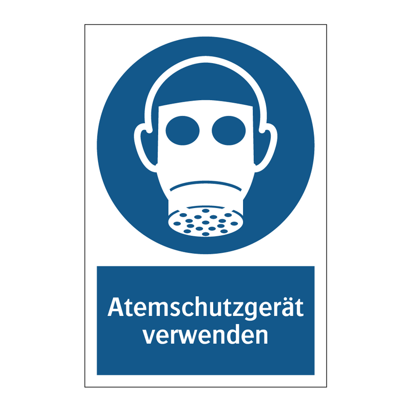 Atemschutzgerät verwenden