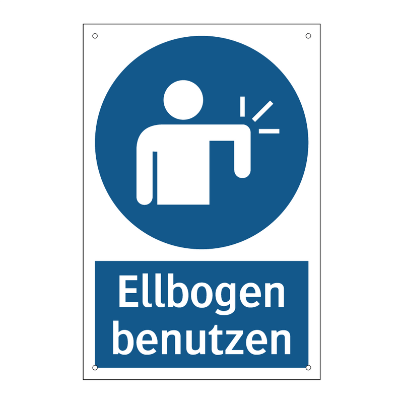 Ellbogen benutzen