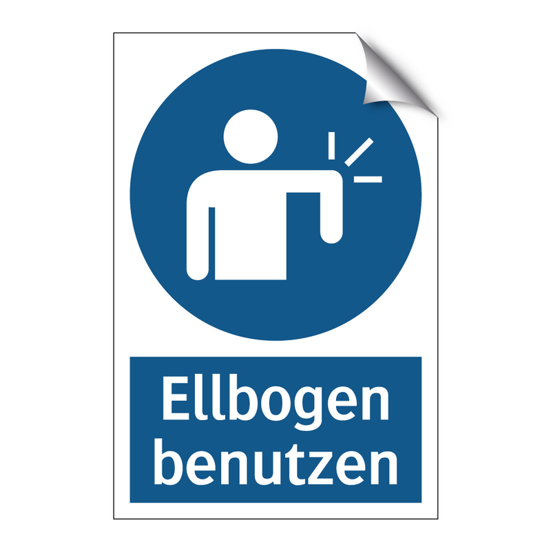 Ellbogen benutzen
