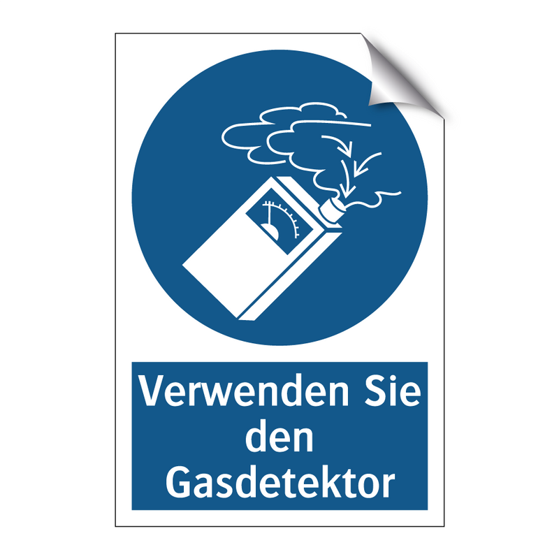 Verwenden Sie den Gasdetektor