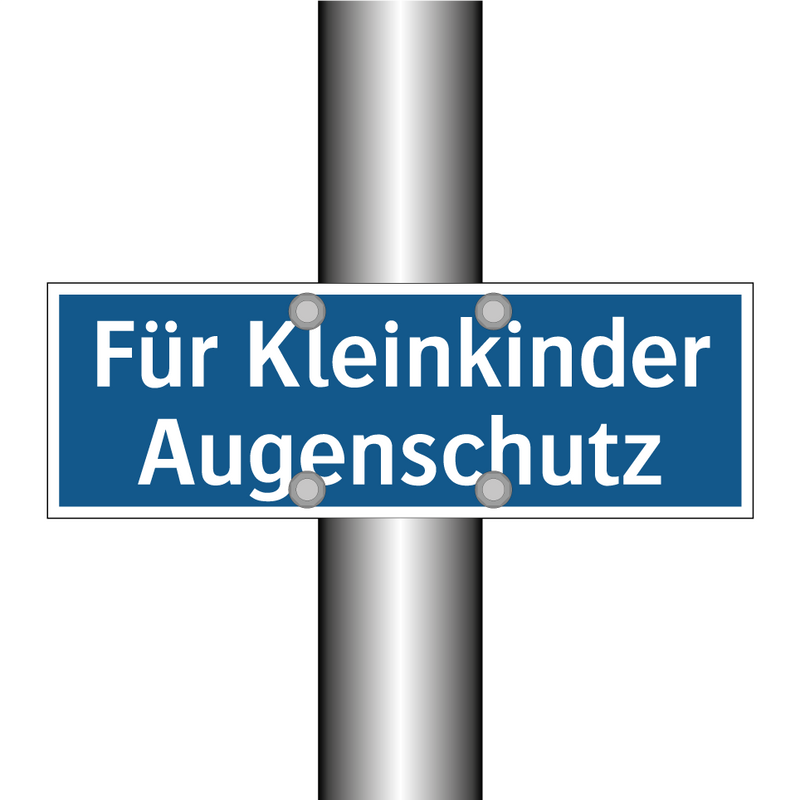 Für Kleinkinder Augenschutz