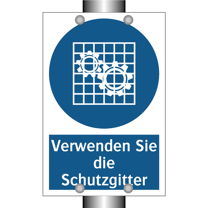 Verwenden Sie die Schutzgitter