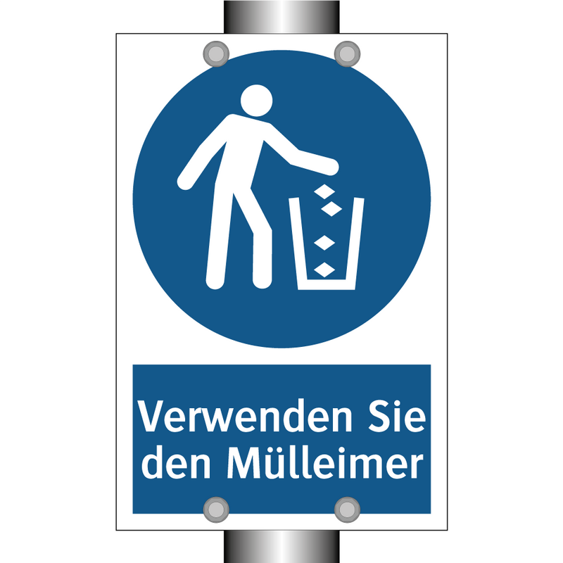Verwenden Sie den Mülleimer