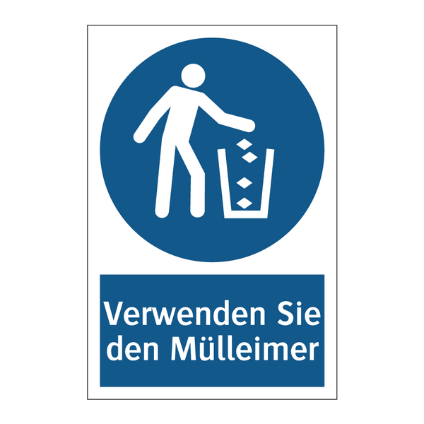 Verwenden Sie den Mülleimer