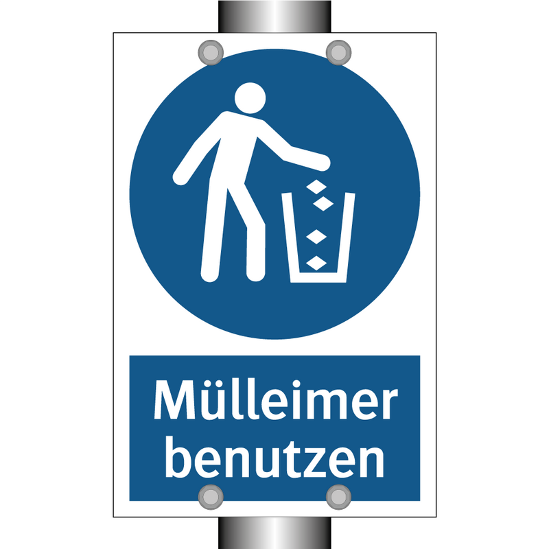 Mülleimer benutzen