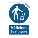 Mülleimer benutzen