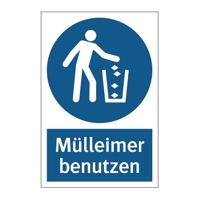 Mülleimer benutzen