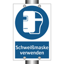 Schweißmaske verwenden