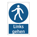 Links gehen