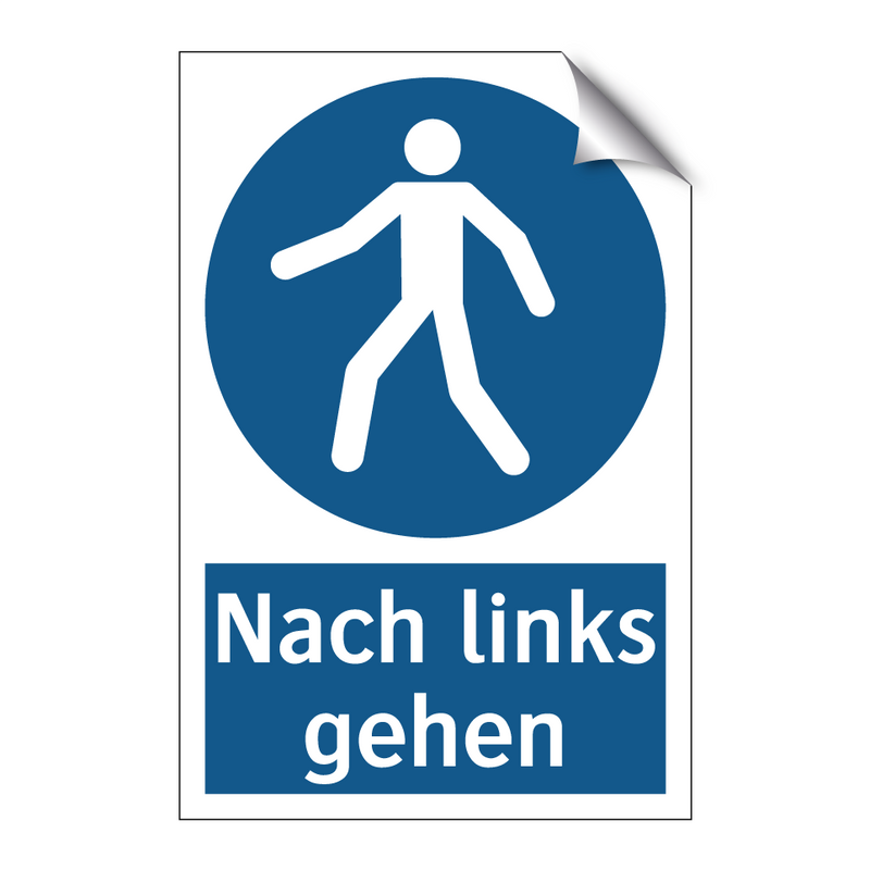 Nach links gehen