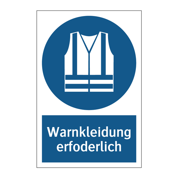 Warnkleidung erfoderlich