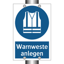 Warnweste anlegen