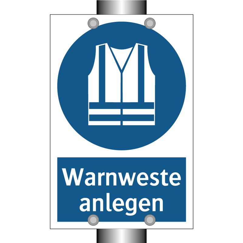 Warnweste anlegen