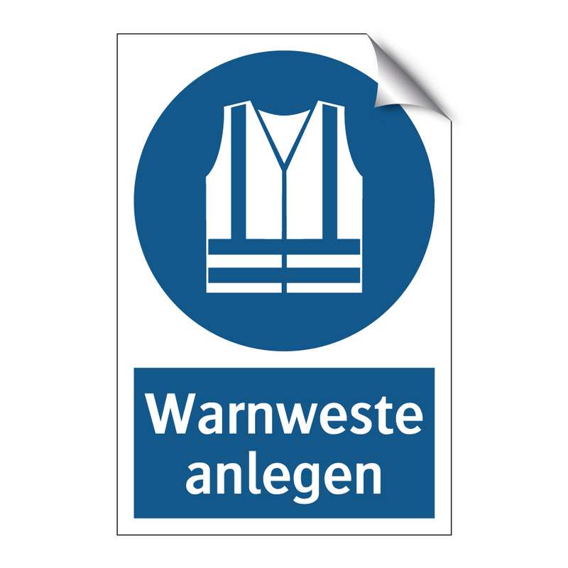 Warnweste anlegen