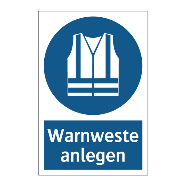 Warnweste anlegen
