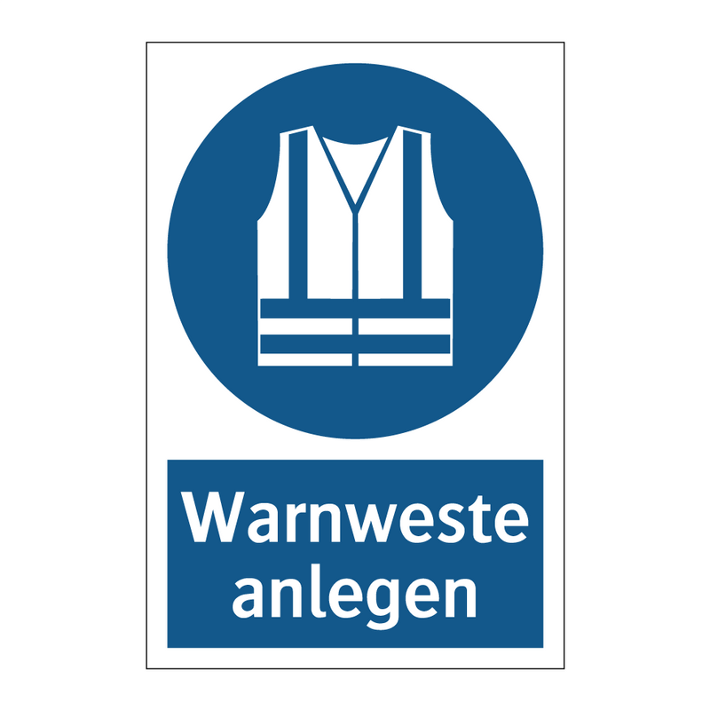 Warnweste anlegen