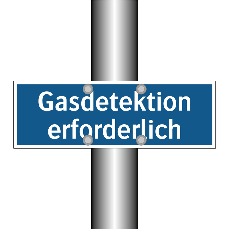 Gasdetektion erforderlich