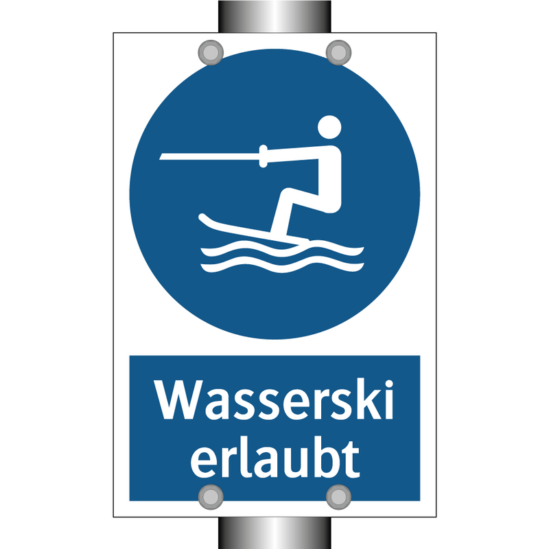 Wasserski erlaubt