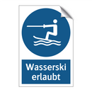 Wasserski erlaubt