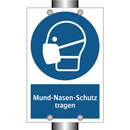 Mund-Nasen-Schutz tragen