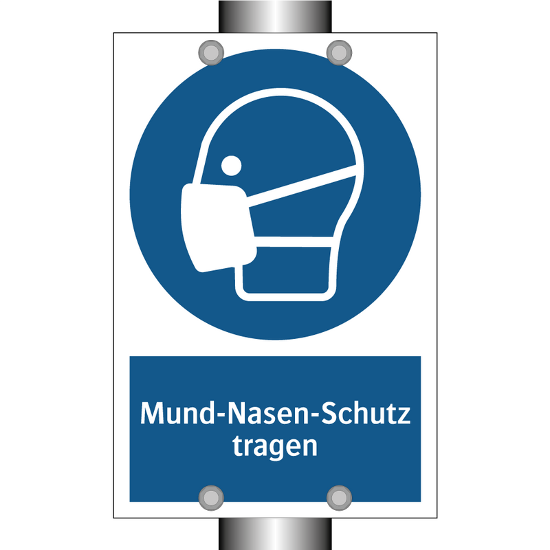 Mund-Nasen-Schutz tragen