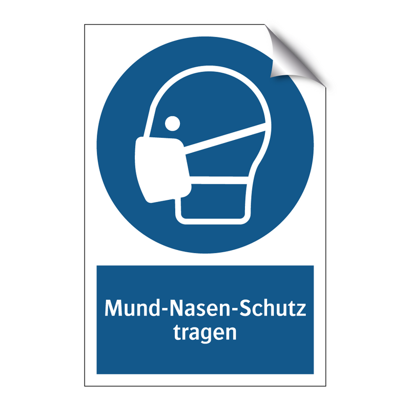 Mund-Nasen-Schutz tragen