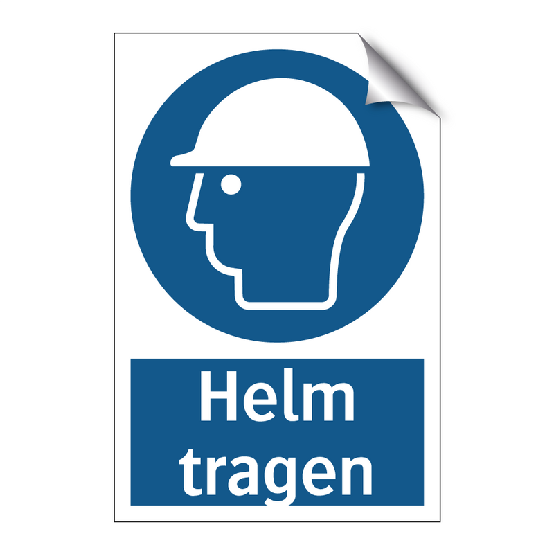 Helm tragen