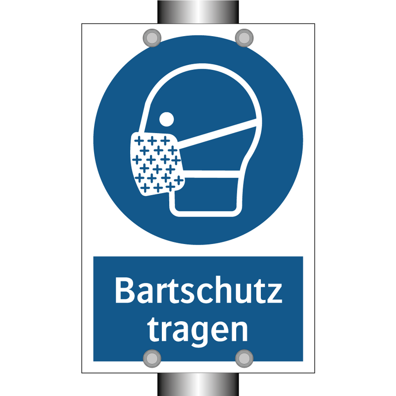 Bartschutz tragen