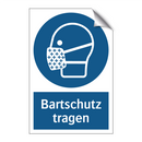Bartschutz tragen