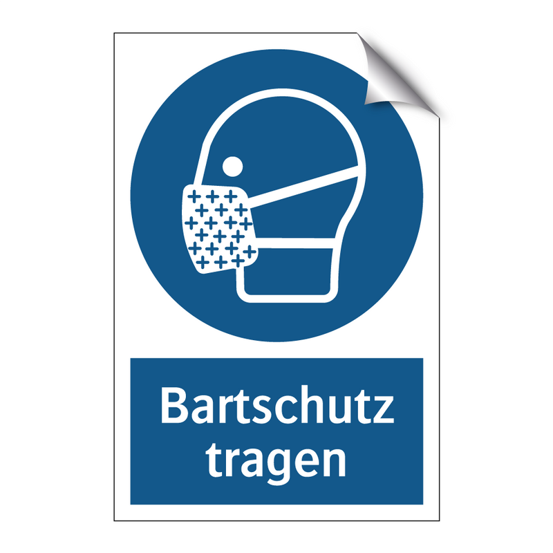 Bartschutz tragen