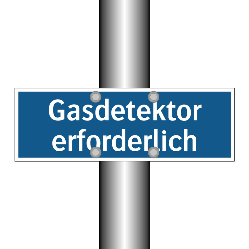 Gasdetektor erforderlich
