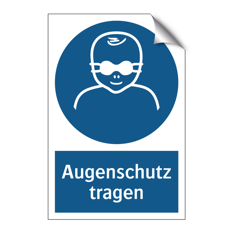 Augenschutz tragen