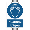 Haarnetz tragen