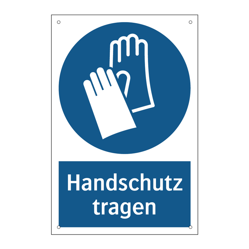 Handschutz tragen