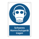 Schweres Atemschutzgerät tragen