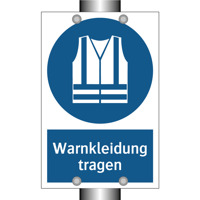 Warnkleidung tragen